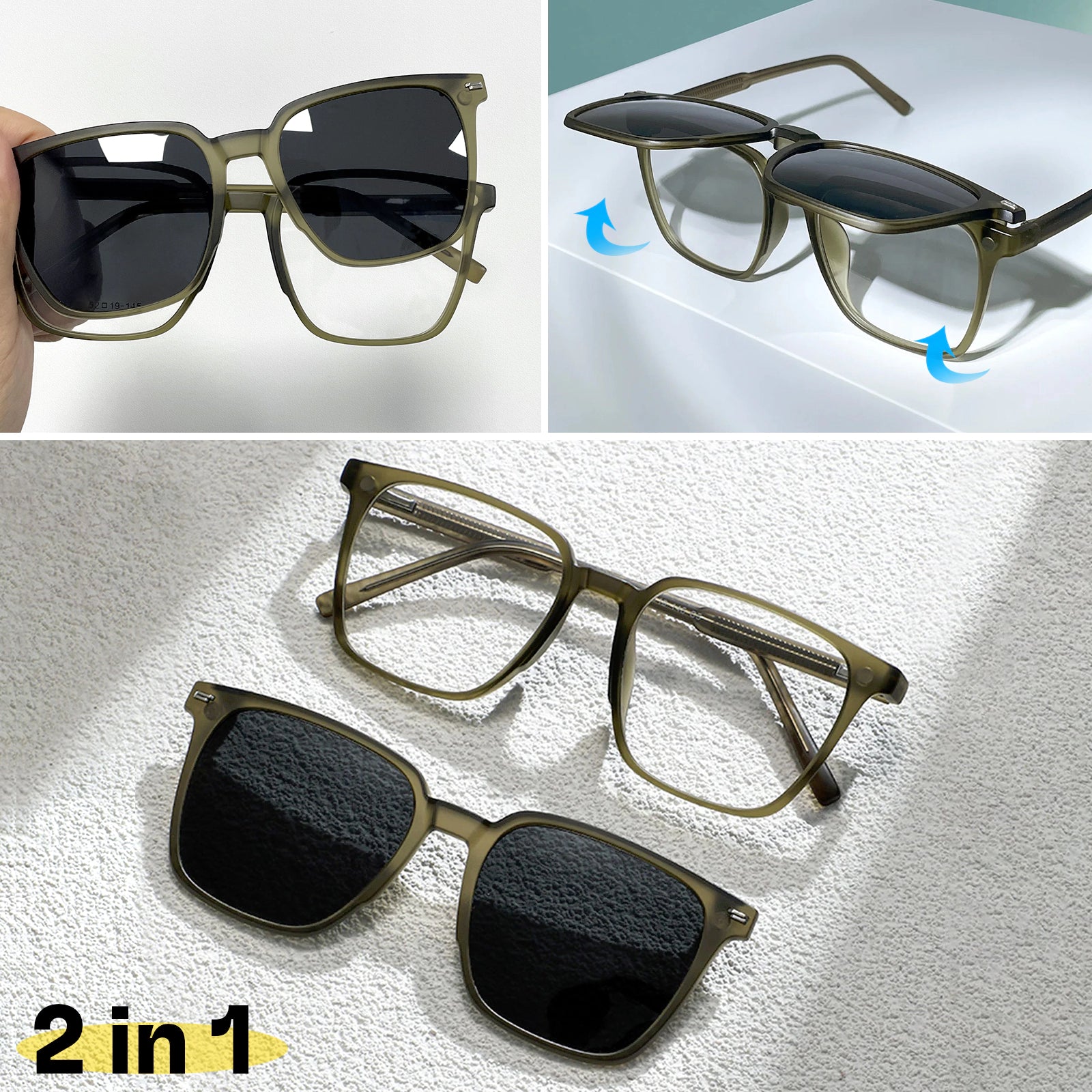 Eyesli Esmond Magnetic TR90 Eyeglasses